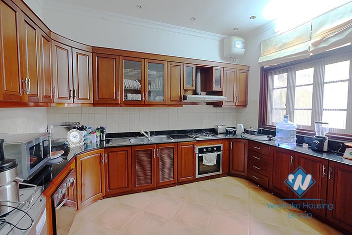 Five-bedroom villa with full furniture in Ciputra, Tay Ho, Hanoi